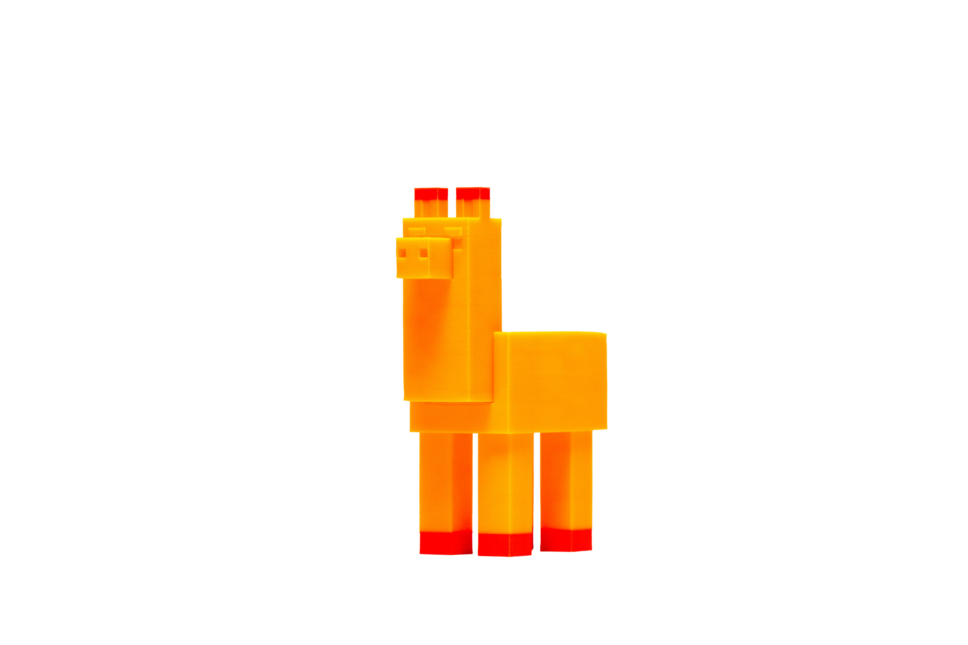 LLAMA MINECRAFT 3D LLAMA MINECRAFT 3D
